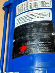 Dedoes Alliance Paint Shaker Explosion Proof Motor & Drive 1/2 HP 25:1 DEX1702