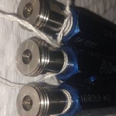 Swanson Thread Gage Set 3/8-18 NPTF SK-1095 ID#617640 Lot of 3