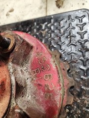 International Hay Rake LH Drive Hub And Sprocket (Unsure Of Model. Poss #11?)