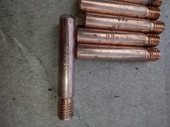 Genuine Lincoln Electric KP14-35 Standard Copper Contact Tip 0.035″ Size 9 Piece