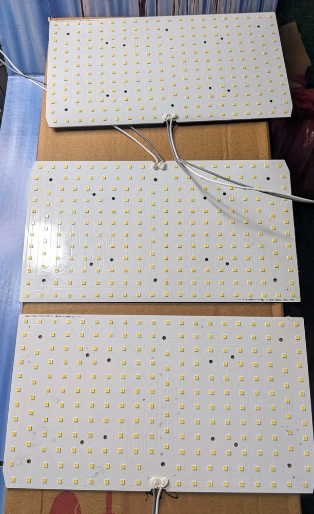 3pc Aluminum LED Plate Panels 150W High Power SMD 3030 Custom Lighting DIY Lot