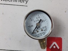 Shanghai 02260160 pressure gauge 0 to 0.25 mpa