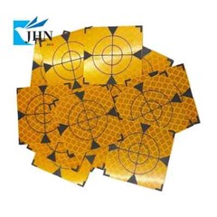 100pcs Fluorescent Green Reflector Sheet Reflective Tape Target All Size & Color