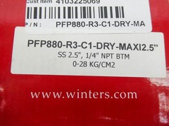 WINTERS PFP880-R3-C1-DRY-MAXI2.5 0-28KG/CM2 NSMP