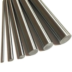 304 Stainless Steel Round Rod Bar Ground Stock Linear 500mm Length 2.5-25mm Dia.