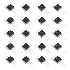 20pcs TIP31C TIP31 NPN Silicon Power Transistor,3 A 100 V TO220,3-Pin