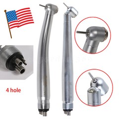 NSK Style Dental LED E-generator 45°Degree/ High Speed No LED Handpiece 4Hole Dr