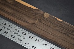 Ziricote Wood Veneer Sheet 3 x 45 inches 1/42nd 35137-39