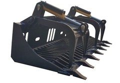 80″ ROCK GRAPPLE BUCKET BOBCAT SKIDSTEER ATTACHMENT FREE SHIPPING!