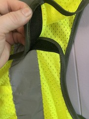 ML Kishigo Hi-Vis Yellow/Gray Reflective Mesh Safety Vest, Size L, V-WM2