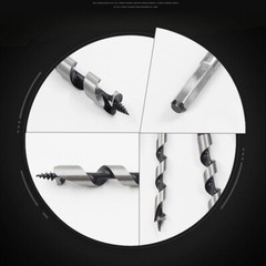 Auger Wood Drill Bits Hex Shank Dia 6-25mm Sharp Cut Hole Length 230mm & 460mm