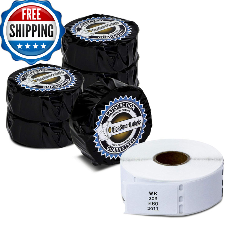Officesmartlabels 1 X 1-1/2 Inch Book Spines Labels Compatible 30347 6 Rolls /