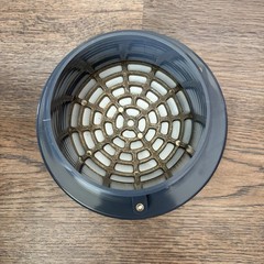 Sioux Chief 832-4HNR Finish Fixture for Adjustable Floor Drain PVC Round 6-1/2”
