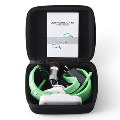 Dental Laboratory Headlamp 5W LED Cordless Lightweight head-mounted 40000Lux