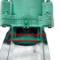 220V Feed Pellet Mill Machine Granulator w/2，3，4，5，6，8，10，12mm Plate 120-150KG/H