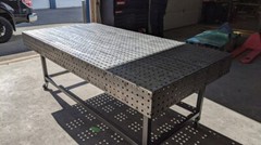 60″x120″ Welding Fabrication Table 5x10ft DIY Flat Kit Fixture Laser Cut in USA