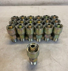 19 Quantity of Eaton Aeroquip Hydraulic Straight Fittings ATTC-8 (19 Quantity)