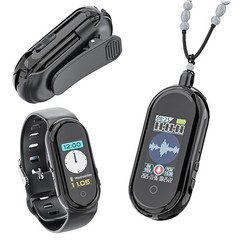 64GB Rechargeable LCD Digital Audio Sound Voice Recorder Dictaphone MP3 Player