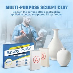 Epoxy Putty – 10oz/280g Fast Repair Plumber’s | High-Strength White