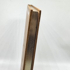 Vtg Anything Book™️ Hardcover Blank Journal Unlined Unruled Sketch Art Deco Gold