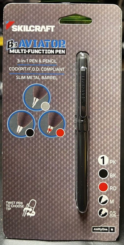 SKILCRAFT B3 Aviator Multi-function Pen