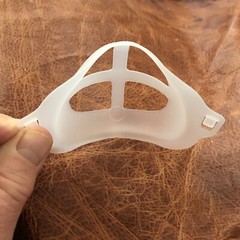 Soft PLASTIC Face Protector for Under the Mask Wearing UNIVERSAL