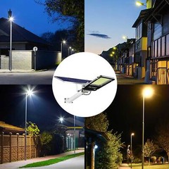 4500000000LM Commercial Solar Street Light Motion Sensor Backyard Road Wall Lamp