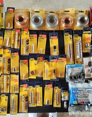 IRWIN Hanson Tap & Die/Drill Bit Mixed Lot w/ Electrical Boxes, Outlets & More