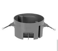 Quntity 20, 20 cu. 4 in. PVC Gray 1-Gang New Work Electrical Ceiling Outlet Boxs