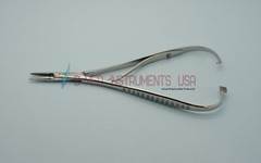 Mathieu Elastic Placing Plier / Needle Holder 5.5″ Delicate Narrow Orthodontic