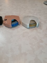1956 DYMO EMBOSSING TAPE Qty 27 Red Green Gold Yellow Blue Orange Brown Black