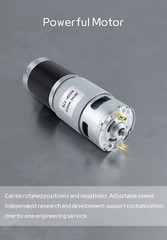 42GP-775 Planetary Gear Brushed Motor DC 12V 24V High Torque Forward And Reverse