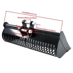 Screening Bucket Attachment For 0.8-1.5 TonMini Excavator 800mm