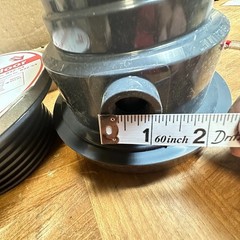 SIOUX CHIEF Finish Line 3″ PVC Hub Adjustable Floor Cleanout Drain Nickel-Bronze