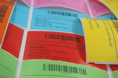 – 1″ X 0.5″ Small Labels Compatible with Zebra & Rollo Label Printer