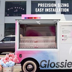 Uimoso 36″L x 24″W Concession Stand Serving Window Food Truck Service Awning