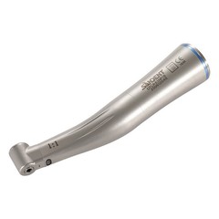 SANDENT Dental 1:1 Fiber Optic LED Contra Angle Handpiece Push Button E-type DT