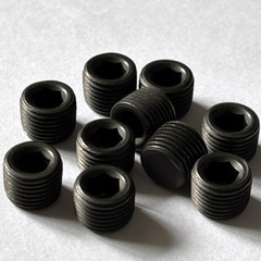 20PC Male Thread Socket Car Pipe Plugs 3/8 NPT Pipe Allen Head Socket Plugs NEW