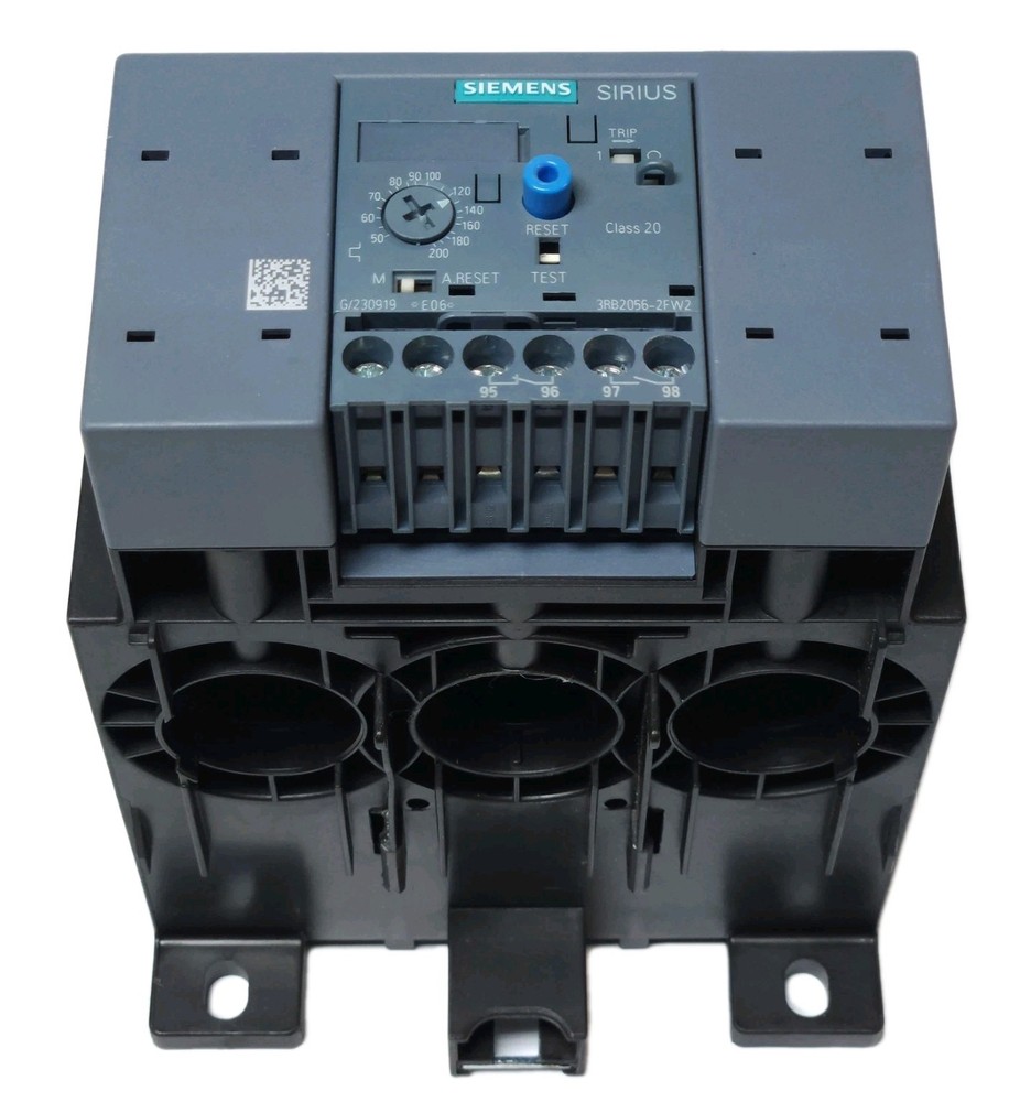 SIEMENS 3RB2056 2FW2 Overload Relay 50-200 AMPS