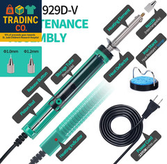 929D-V Electric Desoldering Soldering Iron Solder Sucker Desoldering Pump with S