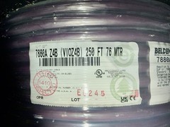 Belden 7880A Z4B 8-Pair 26AWG Shielded Control Cable PLTC CMG – 250 FT Reel