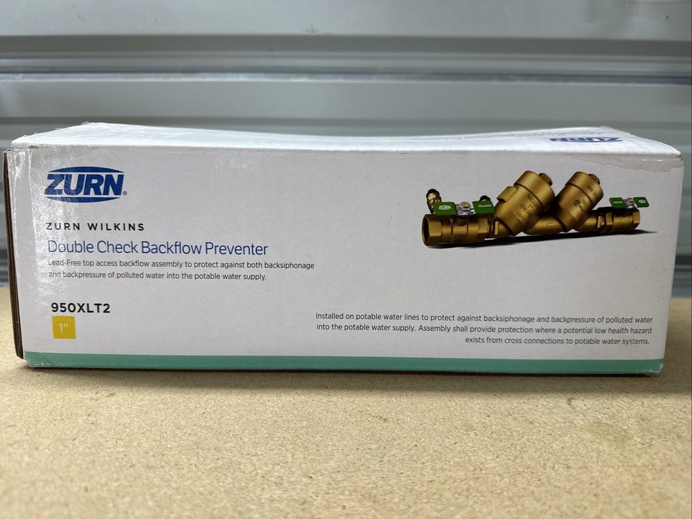 Zurn 1-950XLT2 Wilkins Double Check Valve Backflow Preventer