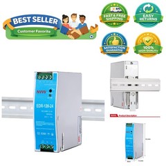 EDR-120-24 Industrial DIN Rail Power Supply – 120W 24V DC, 5A with Protection