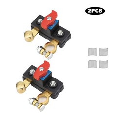 2/4PCS Universal Battery Disconnect Switch 12V/24V Cut Off Isolator for Cars RV