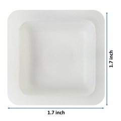 Small 1.7″ x 1.7″ Square Polystyrene Weigh Boats (160 pcs)
