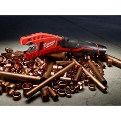 Cordless Copper Tubing Cutter Kit 12V Lithium-Ion W/ M12 Multi-Tool Clean Cuts
