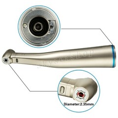 Dental Contra Angle Handpiece 1:1 LED Fiber Optic Low Speed φ2.35mm NSK Style
