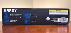 Hardy Disposable Gloves Heavy Duty 7 Mil Nitrile Dark Blue – Box of 50 – Large