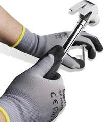 Corestar Safety Work Gloves – MicroFoam Nitrile Palm Coated Seamless Nylon M
