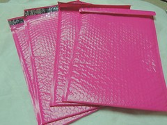 30 Hot Pink and Teal 10.5 X 15.25 Poly Bubble Mailers, Shipping Padded Mailer #5